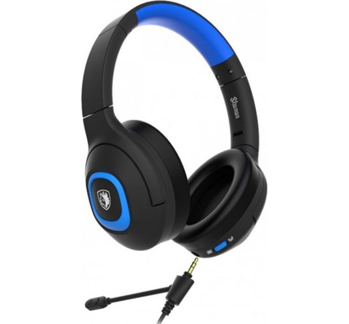 Sades Гарнитура Sades SA-724 Shaman Blue (sa724blj)