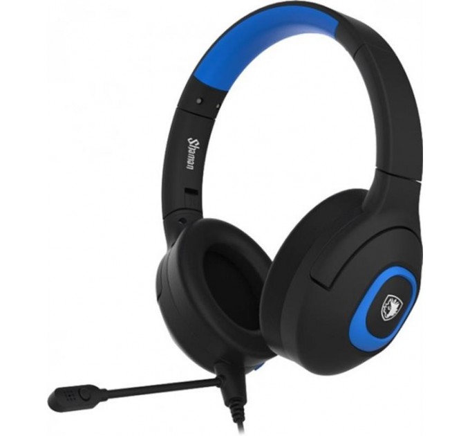 Sades Гарнитура Sades SA-724 Shaman Blue (sa724blj)