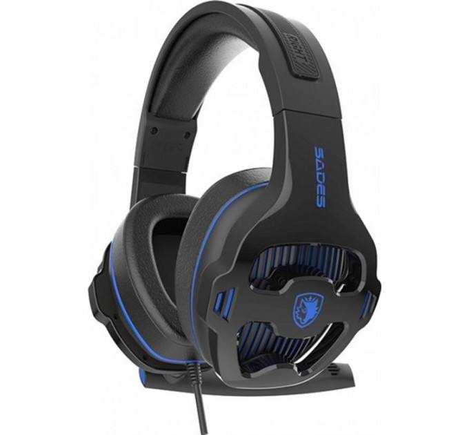 Sades Гарнитура Sades SA-726 Ppower Black/Blue (sa726blj)