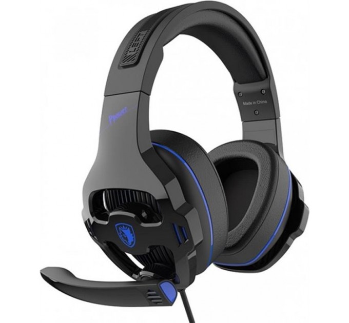 Sades Гарнитура Sades SA-726 Ppower Black/Blue (sa726blj)