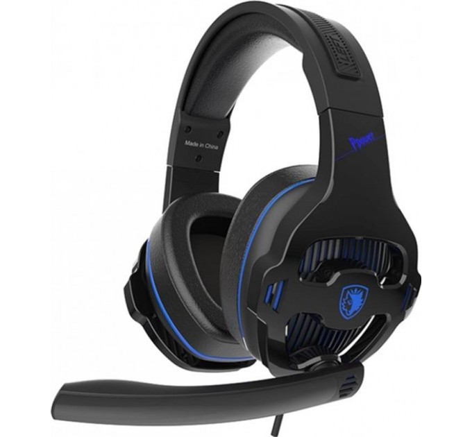 Sades Гарнитура Sades SA-726 Ppower Black/Blue (sa726blj)