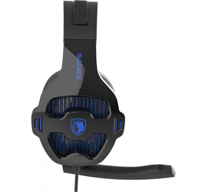 Sades Гарнитура Sades SA-726 Ppower Black/Blue (sa726blj)