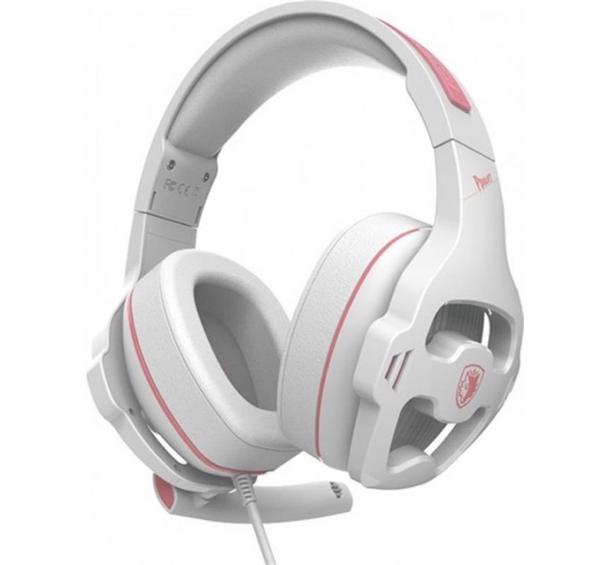 Sades Гарнитура Sades SA-726 Ppower White/Pink (sa726wpj)