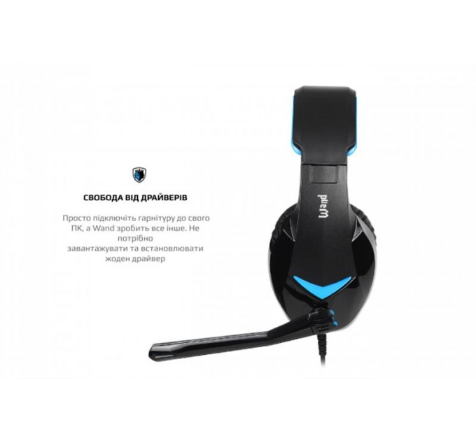 Sades Гарнитура Sades SA-914 Wand Black/Blue LED (sa914bku)