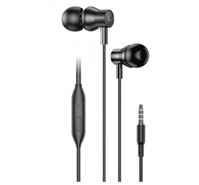 Foneng Гарнитура Foneng EP500 heavy bass metal remote earphone (EP500-E-R-HBM)