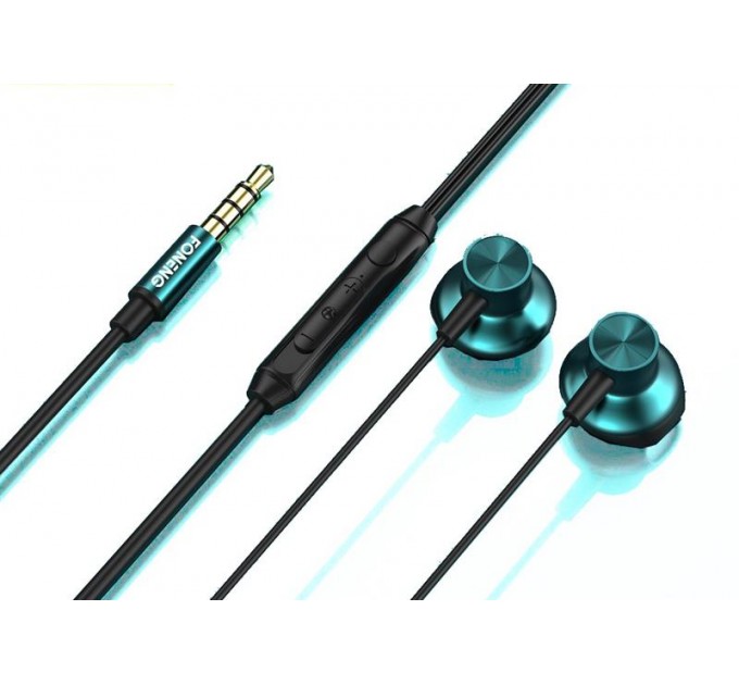 Foneng Гарнитура Foneng T63 Half in-ear metal music earphone (T63-E-HIE-MM)
