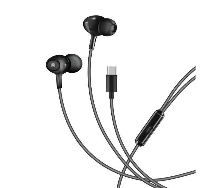 Piko Гарнитура Piko EP-103BKM Type-C Black (1283126590276)