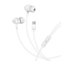 Гарнитура Piko EP-103BKM Type-C White (1283126590283)