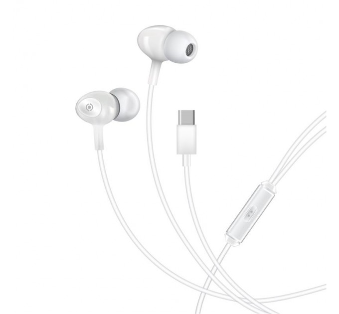 Piko Гарнитура Piko EP-103BKM Type-C White (1283126590283)