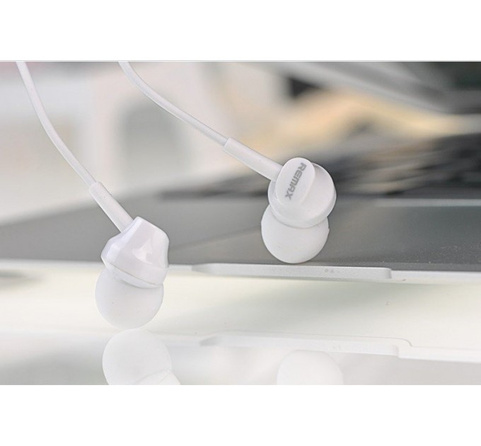 Remax Гарнитура Remax RM-501 White (6954851205623)