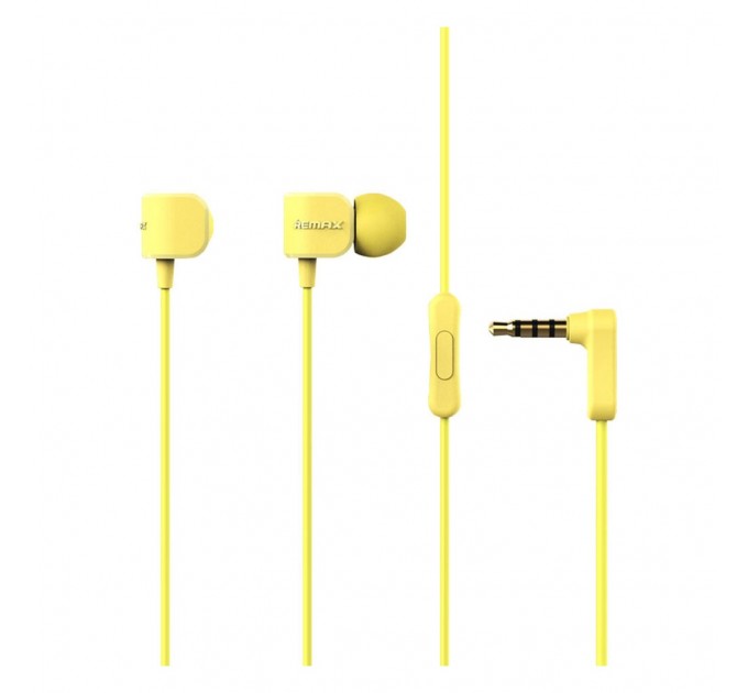 Remax Гарнитура Remax RM-502 Yellow (6954851265078)