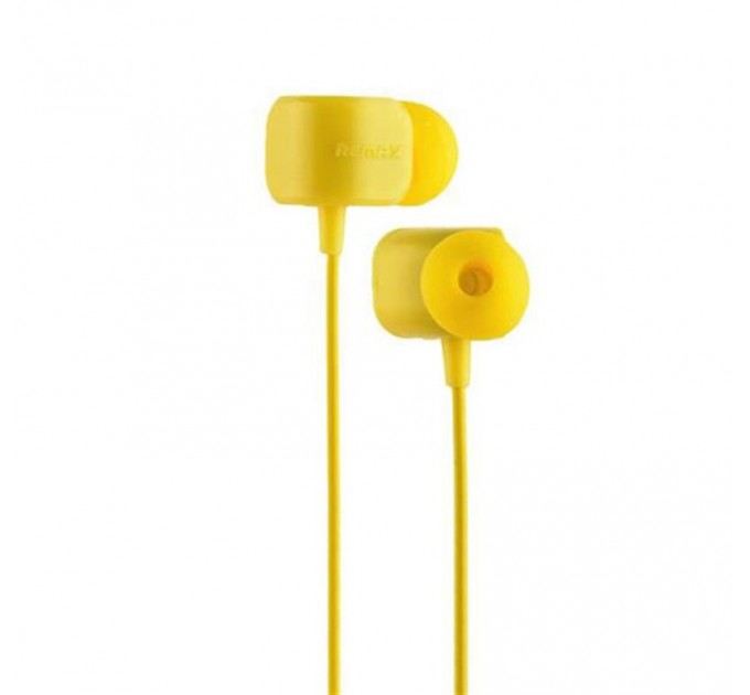 Remax Гарнитура Remax RM-502 Yellow (6954851265078)