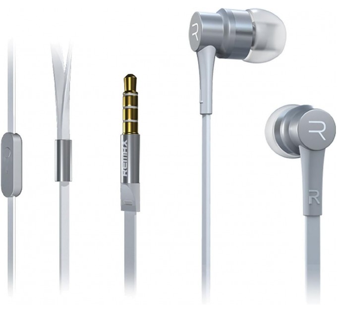 Remax Гарнитура Remax RM-535 Silver (6954851211150)