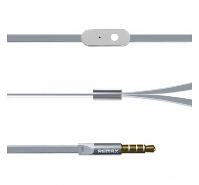 Remax Гарнитура Remax RM-535 Silver (6954851211150)