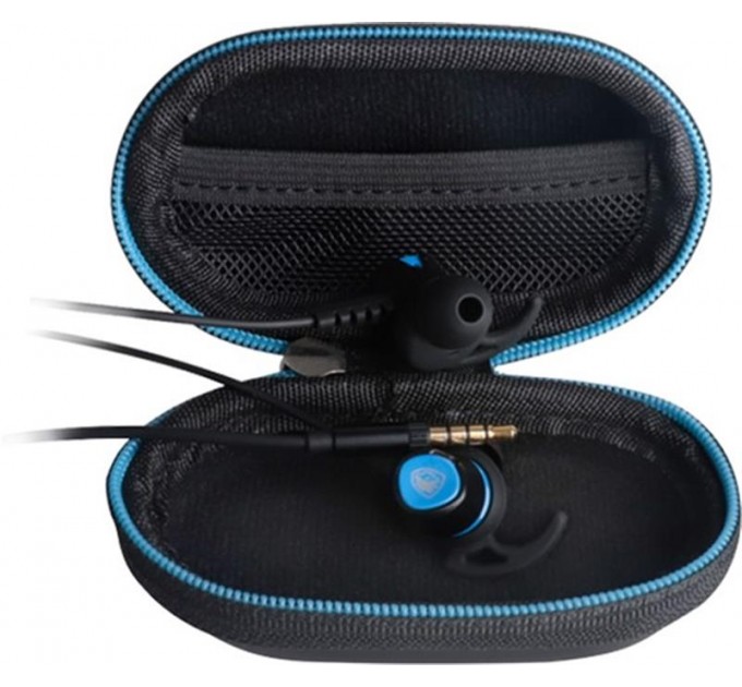 Sades Гарнитура Sades SA-606 Wings 20 Black/Blue (sa606blj)