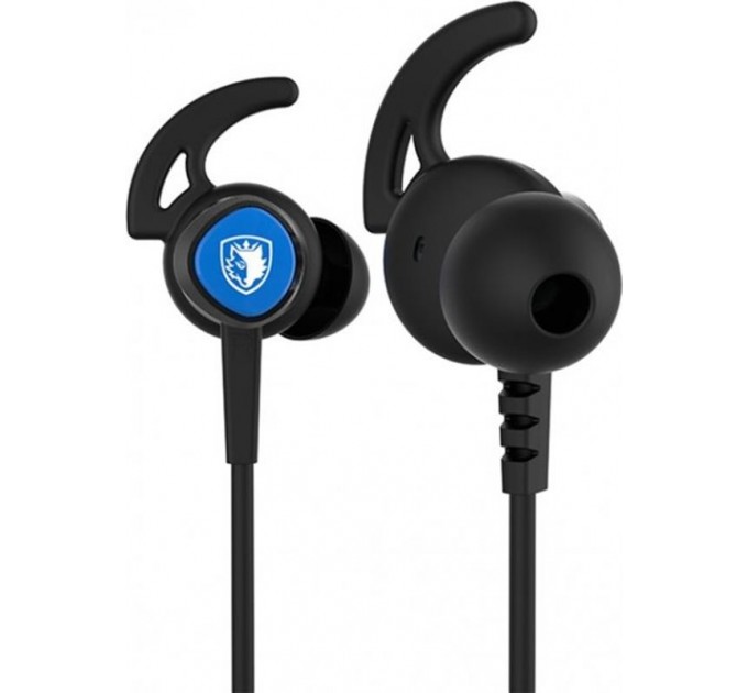 Sades Гарнитура Sades SA-606 Wings 20 Black/Blue (sa606blj)