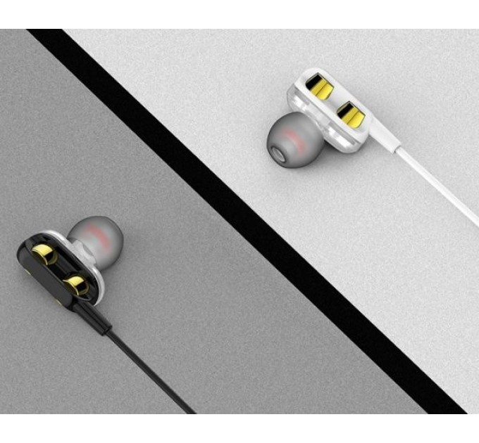 SkyDolphin Гарнитура SkyDolphin SR21 Four Speakers with mic Black (HF-000483)