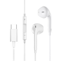 Гарнитура SkyDolphin SR22 Original design Type-C White (HF-000465)