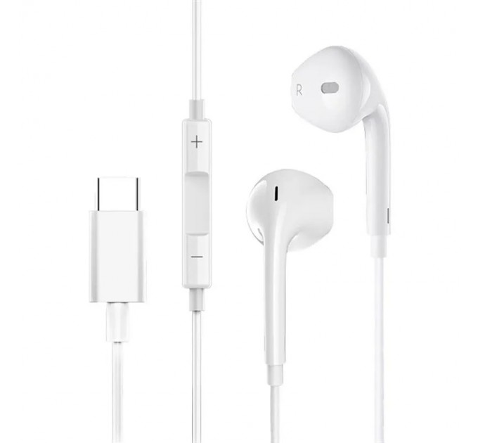 SkyDolphin Гарнитура SkyDolphin SR22 Original design Type-C White (SDHF-000465)