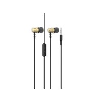 Гарнитура SkyDolphin SR28 Metal with mic Golden (HF-000472)