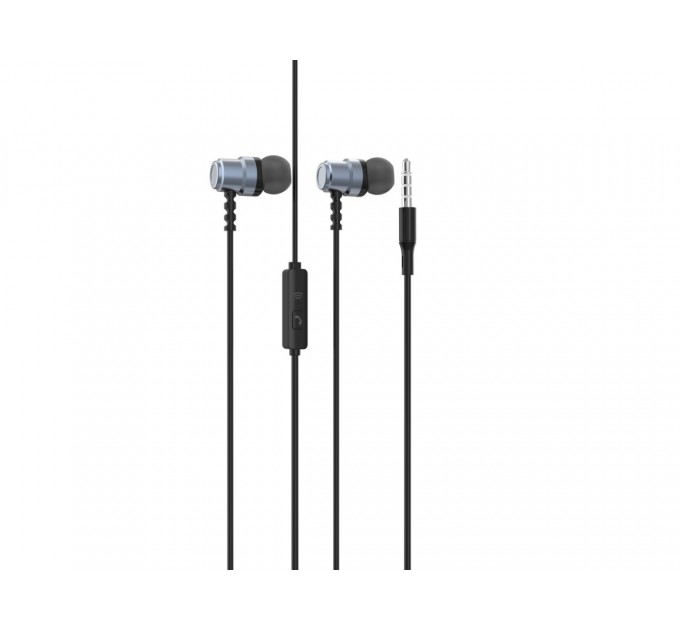 SkyDolphin Гарнитура SkyDolphin SR28 Metal with mic Gray (HF-000471)