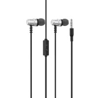 Гарнитура SkyDolphin SR28 Metal with mic Silver (SDHF-000473)