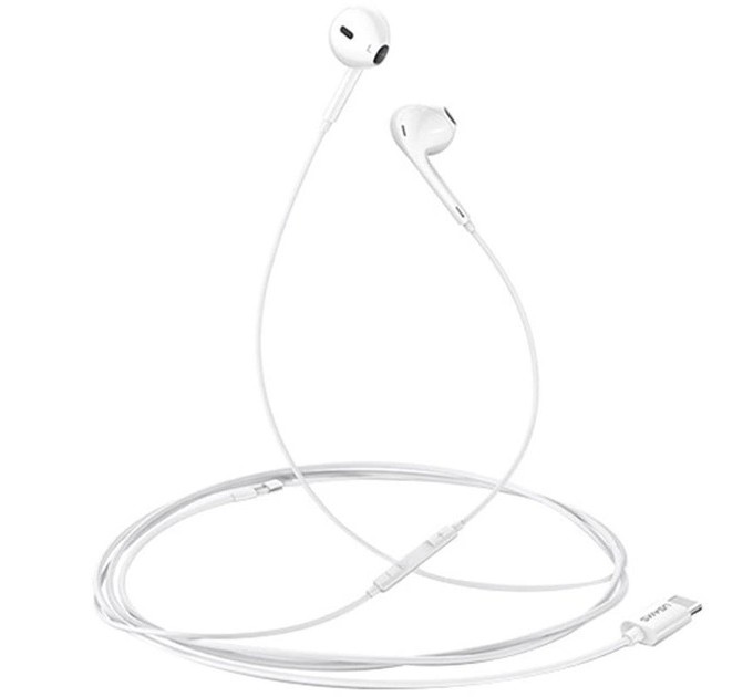 Usams Гарнитура Usams EP-34 USB-C White (HSEP3401)