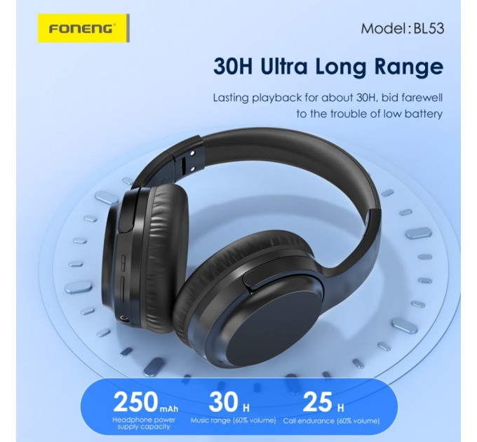 Foneng Наушники Foneng Neckband Sport (BL53-BL)