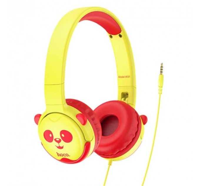 HOCO Наушники Hoco W31 Childrens Yellow-Red (W31YR)