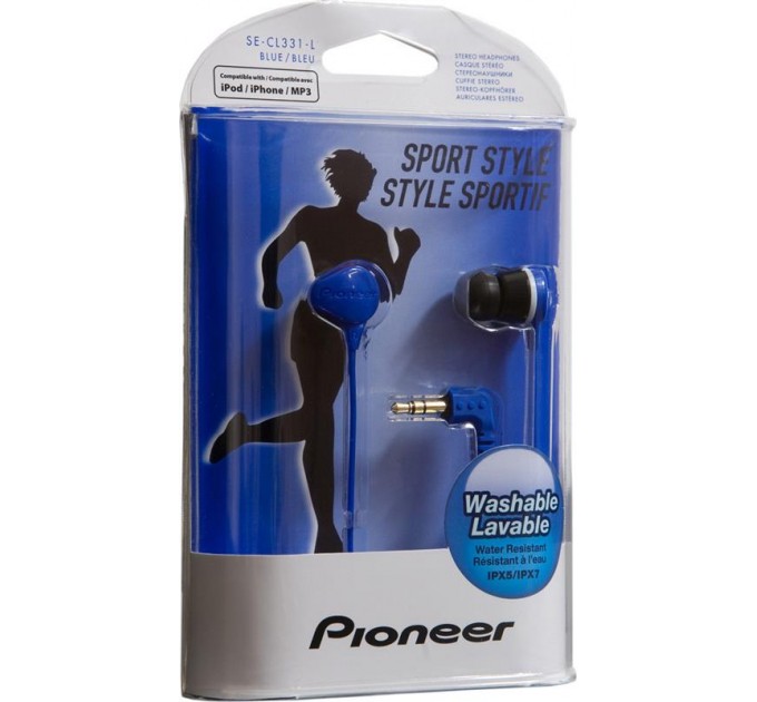 Pioneer Наушники Pioneer SE-CL331 Blue (SE-CL331-L)