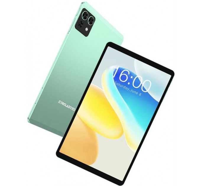 Teclast Планшет Teclast M50 Mini 6/128GB 4G Dual Sim Tea Green (M5N1/TL-112547); 8.68" (1340x800) IPS / Unisoc T606 / ОЗУ 6 ГБ / 128 ГБ встроенной + microSD до 1 ТБ / камера 13+0.3 Мп + 5 Мп / Wi-Fi, Bluetooth / 4G (LTE) / GPS, A-GPS / ОС Android 14.