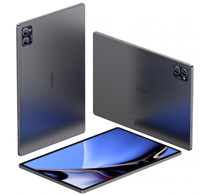 Chuwi Планшет Chuwi HiPad XPro 6/128GB Dual Sim Gray (CWI559/CW-112284); 10.51" (1920 х 1200) IPS / Unisoc T616 / ОЗУ 6 ГБ / 128 ГБ встроенной + microSD до 1 ТБ / камера 13 Мп + 5 Мп / Wi-Fi, Bluetooth / 4G (LTE) / GPS, A-GPS / Android 12.0 / 246.4 х