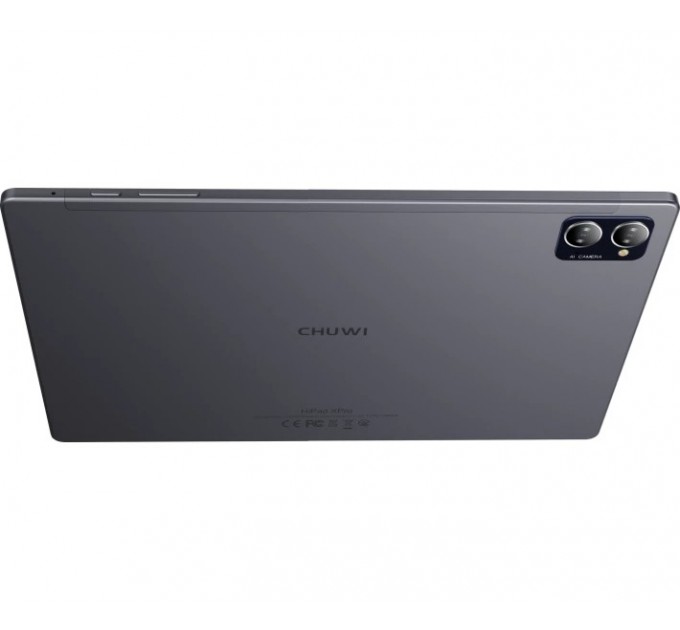 Chuwi Планшет Chuwi HiPad XPro 6/128GB Dual Sim Gray (CWI559/CW-112284); 10.51" (1920 х 1200) IPS / Unisoc T616 / ОЗУ 6 ГБ / 128 ГБ встроенной + microSD до 1 ТБ / камера 13 Мп + 5 Мп / Wi-Fi, Bluetooth / 4G (LTE) / GPS, A-GPS / Android 12.0 / 246.4 х