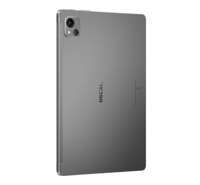 Oscal Планшет Oscal Pad 13 8/256GB 4G Dual Sim Space Grey; 10.1" (1920х1200) IPS / Unisoc T606 / ОЗУ 8 ГБ / 256 ГБ встроенной + microSD до 1 ТБ / камера 13 Мп + 8 Мп / 4G (LTE) / Bluetooth, Wi-Fi / GPS, GLONASS, BeiDou, Galileo / Android 12.0 / 239.2