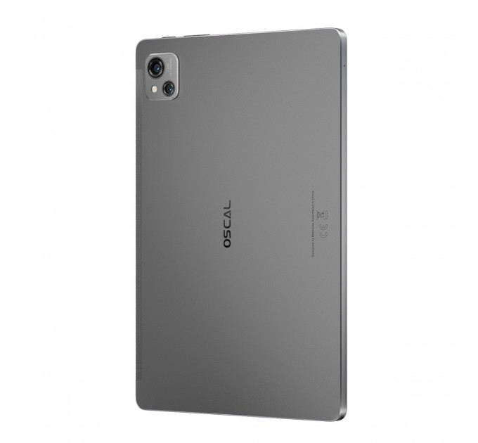 Oscal Планшет Oscal Pad 13 8/256GB 4G Dual Sim Space Grey; 10.1" (1920х1200) IPS / Unisoc T606 / ОЗУ 8 ГБ / 256 ГБ встроенной + microSD до 1 ТБ / камера 13 Мп + 8 Мп / 4G (LTE) / Bluetooth, Wi-Fi / GPS, GLONASS, BeiDou, Galileo / Android 12.0 / 239.2