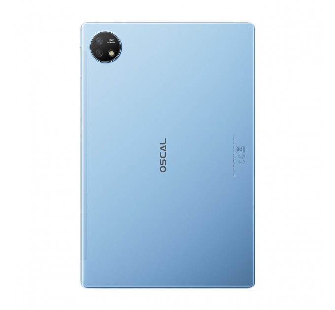 Oscal Планшет Oscal Pad 16 8/256GB 4G Dual Sim LTE Polar Blue; 10.51" (1920х1200) IPS / Unisoc T606 / ОЗУ 8 ГБ / 256 ГБ встроенной + microSD до 1 ТБ / камера 13 Мп + 13 Мп / 4G (LTE) / Bluetooth, Wi-Fi / GPS, GLONASS, BeiDou, Galileo / Android 13.0 /