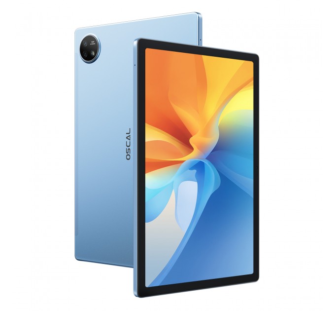 Oscal Планшет Oscal Pad 16 8/256GB 4G Dual Sim LTE Polar Blue; 10.51" (1920х1200) IPS / Unisoc T606 / ОЗУ 8 ГБ / 256 ГБ встроенной + microSD до 1 ТБ / камера 13 Мп + 13 Мп / 4G (LTE) / Bluetooth, Wi-Fi / GPS, GLONASS, BeiDou, Galileo / Android 13.0 /