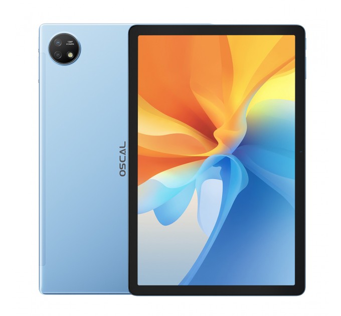 Oscal Планшет Oscal Pad 16 8/256GB 4G Dual Sim LTE Polar Blue; 10.51" (1920х1200) IPS / Unisoc T606 / ОЗУ 8 ГБ / 256 ГБ встроенной + microSD до 1 ТБ / камера 13 Мп + 13 Мп / 4G (LTE) / Bluetooth, Wi-Fi / GPS, GLONASS, BeiDou, Galileo / Android 13.0 /