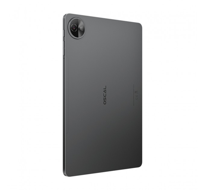 Oscal Планшет Oscal Pad 90 8/128GB 4G Space Grey; 10.92" (1280х800) / Unisoc Tiger T606 / ОЗУ 8 ГБ / 128 ГБ встроенной + microSD до 2 ТБ / камера 13 Мп + 8 Мп / Bluetooth, Wi-Fi / 4G (LTE) / GPS, Glonass, Beidou, Galileo / Android 14.0 / 258.1х169.6х