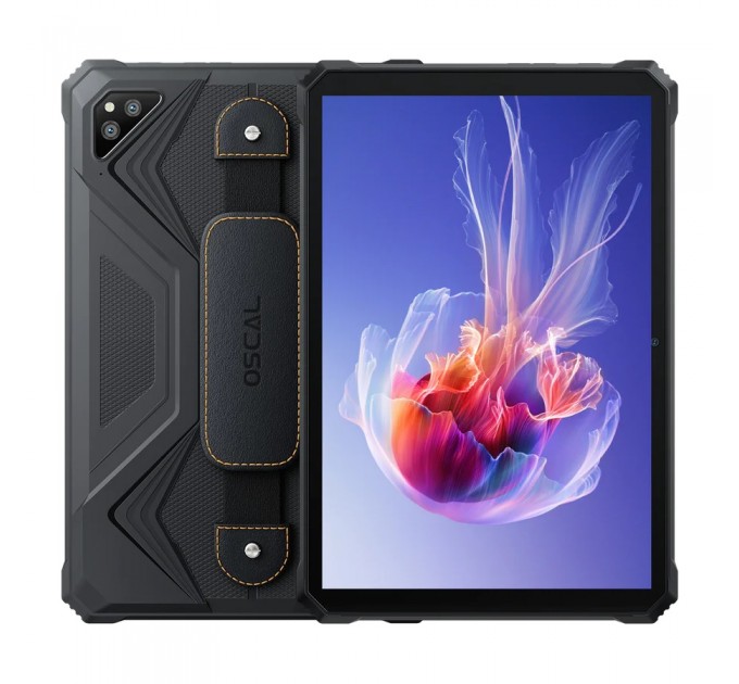 Oscal Планшет Oscal Spider 8 8/128GB Dual Sim LTE Black; 10.1" (1920х1200) IPS / Unisoc Tiger T616 / ОЗУ 8 ГБ / 128 ГБ встроенной + microSD до 1 ТБ / камера 13 Мп + 16 Мп / Bluetooth, Wi-Fi / 4G (LTE) / GPS, GLONASS, BeiDou, Galileo / Android 13.0 / 