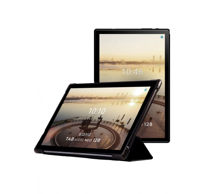 Sigma mobile Планшет Sigma mobile Tab A1010 Neo 4/128GB 4G Dual Sim Black+чохол-книжка
