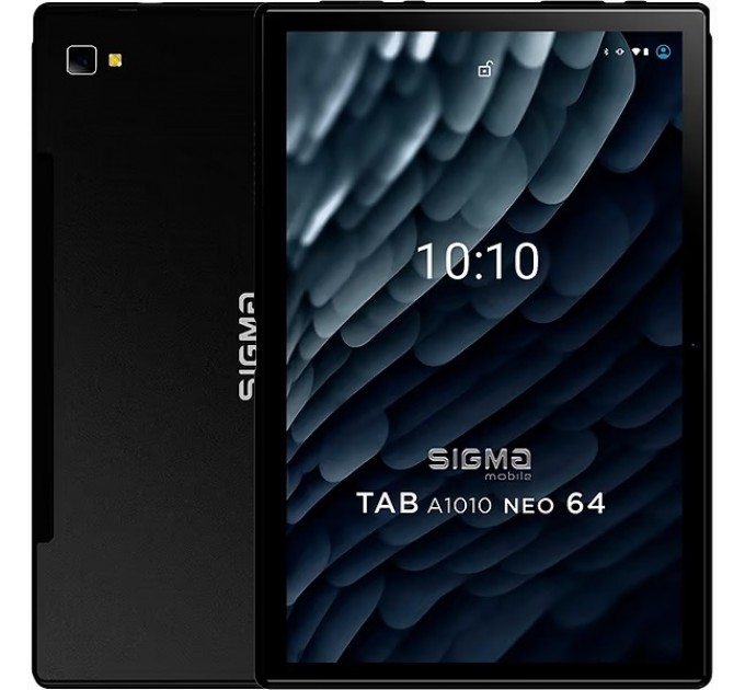 Sigma mobile Планшет Sigma mobile Tab A1010 Neo 4/64GB 4G Dual Sim Black+чохол-книжка
