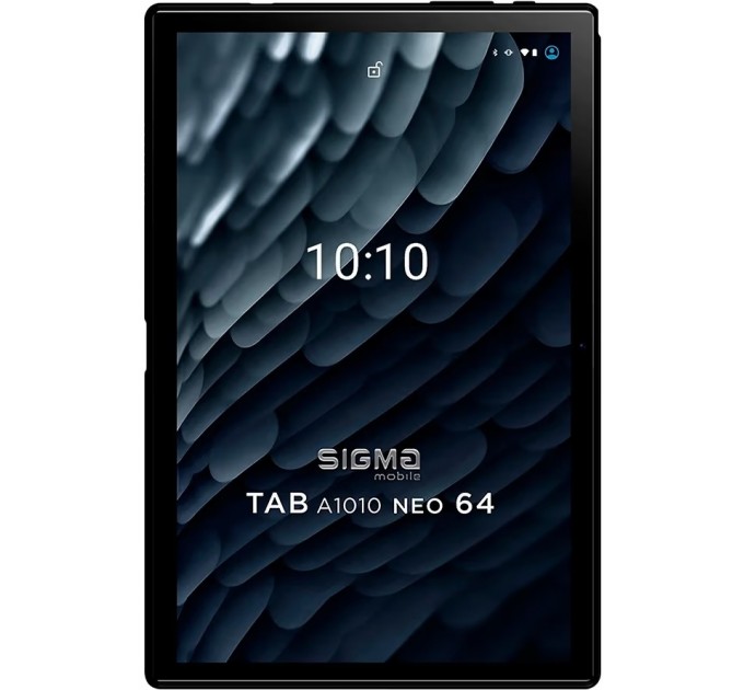 Sigma mobile Планшет Sigma mobile Tab A1010 Neo 4/64GB 4G Dual Sim Black+чохол-книжка
