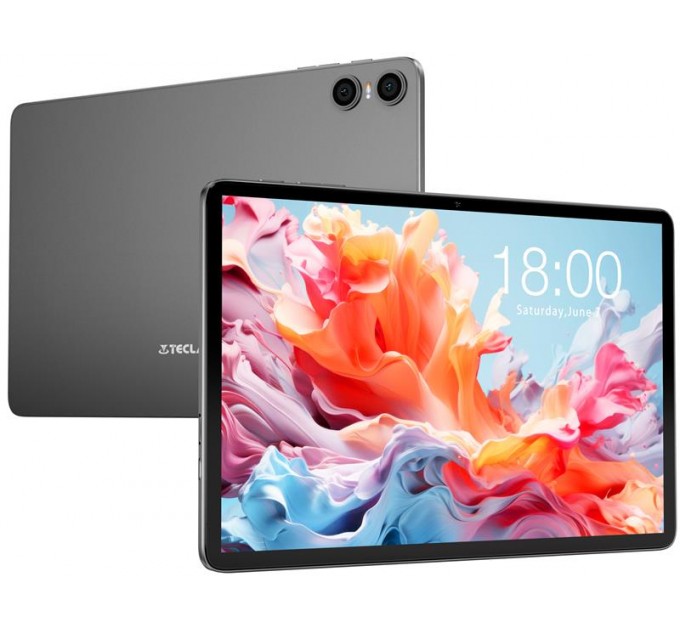 Teclast Планшет Teclast P30T 4/128GB Gray (TLA002/TL-112411) + комплект аксессуаров; 10.1" (1280x800) IPS / Allwinner A532 / ОЗУ 4 ГБ / 128 ГБ встроенной + microSD до 1 ТБ / камера 5 Мп + 2 Мп / Wi-Fi, Bluetooth / GPS / ОС Android 14.0 / 242.4 х 161.