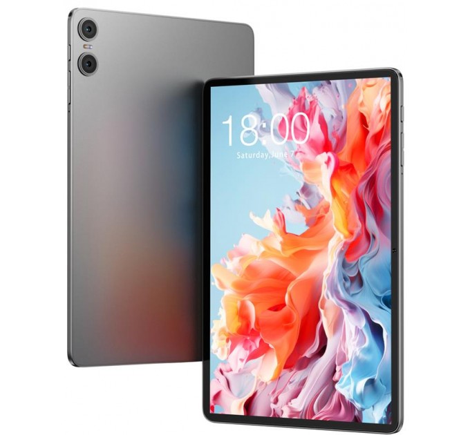 Teclast Планшет Teclast P30T 4/128GB Gray (TLA002/TL-112411) + комплект аксессуаров; 10.1" (1280x800) IPS / Allwinner A532 / ОЗУ 4 ГБ / 128 ГБ встроенной + microSD до 1 ТБ / камера 5 Мп + 2 Мп / Wi-Fi, Bluetooth / GPS / ОС Android 14.0 / 242.4 х 161.