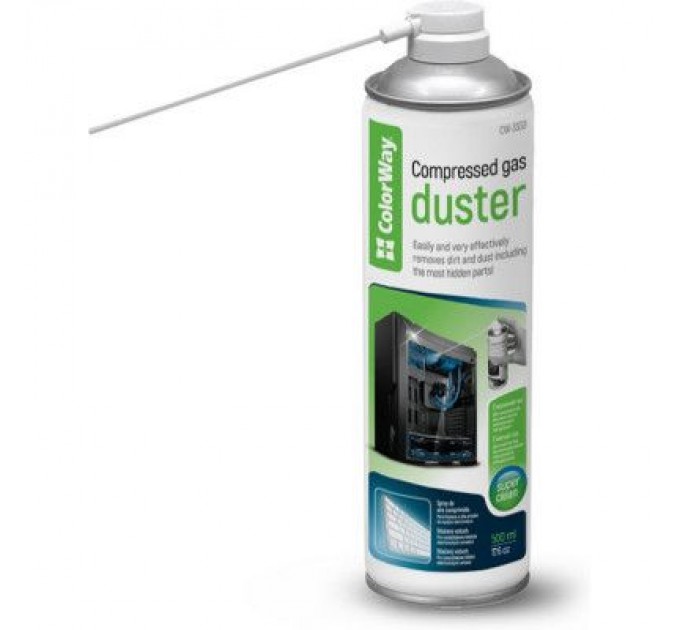 ColorWay Стиснене повітря для чистки spray duster 500ml ColorWay (CW-3333)