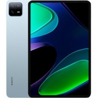 Планшет Xiaomi Pad 6 6/128GB Blue EU_; 11" (2880x1800) IPS / Qualcomm Snapdragon 870 / ОЗУ 6 ГБ / 128 ГБ встроенная / камера 13 Мп + 8 Мп / Wi-Fi, Bluetooth / ОС Android 13.0 / 254 x 165.2 x 6.5 мм, 490 г / 8840 мАч / голубой