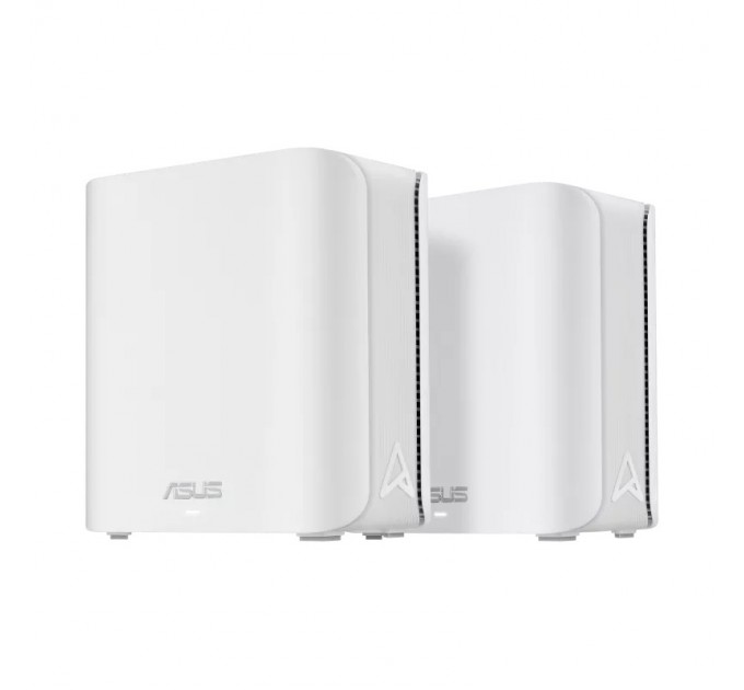 ASUS Wi-Fi Mesh система Asus ZenWiFi BD4 2pk White (90IG0960-MO3C20) (WiFi7, BE3600, Tri-band, Qualcomm, 2x2.5GE WAN/LAN, AiMesh, антенны: 4)