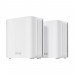 ASUS Wi-Fi Mesh система Asus ZenWiFi BD4 2pk White (90IG0960-MO3C20) (WiFi7, BE3600, Tri-band, Qualcomm, 2x2.5GE WAN/LAN, AiMesh, антенны: 4)