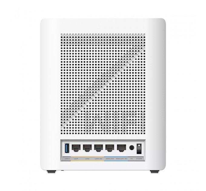 ASUS Wi-Fi Mesh система Asus ZenWiFi BQ16 2pk White (90IG08K0-MO3N2V) (WiFi7, BE25000, Quad-band, Broadcom, 1x10GE WAN/LAN, 1x10GE LAN, 1xGE WAN/LAN, 2xGE LAN, 1xUSB 3.0, AiMesh, антенны: 12)